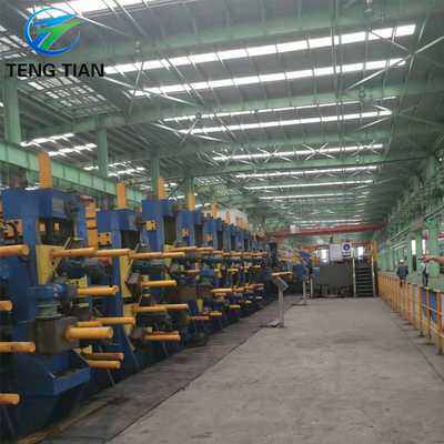 Karbon çelik şekillendirme hızı için yüksek hızlı Erw boru değirmen 0-50m/Min
