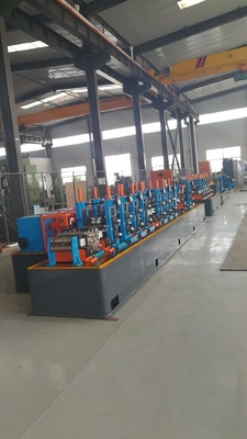 Hassas Boru Değirmeni Yuvarlak Şekil Boru Değirmeni Makinesi, ERW Boru Değirmeni ISO9001 100m / Min Değirmen Hızı