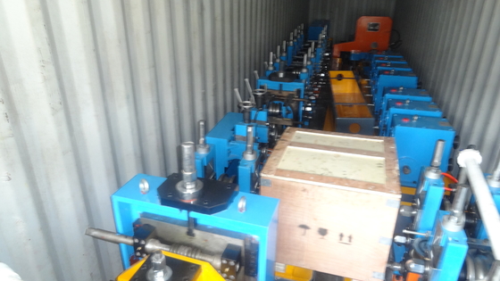 Düzenlenebilir Tube Rolling Mill kaynaklı Tube Mill Makine sürtünme testere kesme