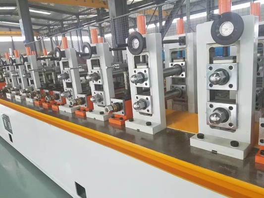 Hassas Boru Değirmeni Ağır Hizmet Tipi ERW Boru Yapma Makinesi, Türbin Solucanı ile ERW Boru Makinesi