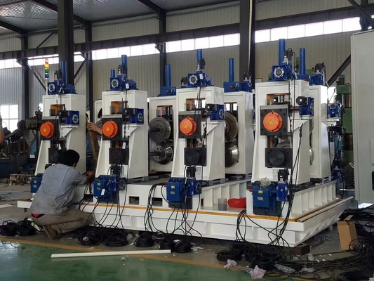 Boru Makinesi Elektrik Kontrol Kalınlığı 5.0mm CE Sertifikası Kare Boru Değirmeni