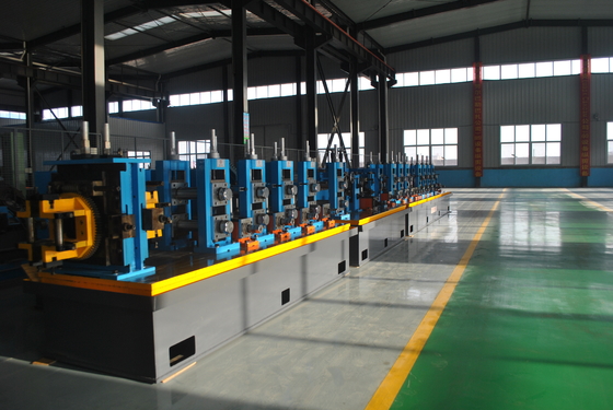 Tam Otomatik ERW Çelik Boru Üretim Hattı Doğrudan 63mm Boru Diametresi Oluşturma
