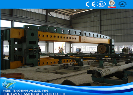 2000mm büyük Çelik Boru Üretim Makinesi tozaltı kaynak 380V Güç
