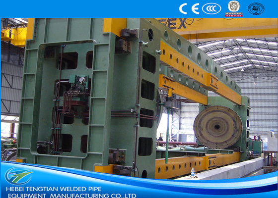 2000mm büyük Çelik Boru Üretim Makinesi tozaltı kaynak 380V Güç