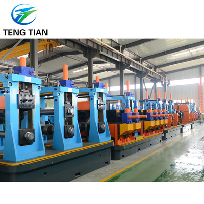 Yüksek Frekans Kaynaklı Boru Değirmeni Şekillendirme Hızı 30m / Min Çap 273mm