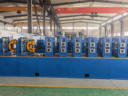 Yüksek Hızlı PLC Denetimli Boru Düzeni 25-76mm Çaplı Borular için Frekans İndüksiyon Kaynak 500KW Güç