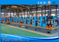 HG114 Mavi Çelik Boru Üretim Hattı Karbon Çelik Büyük Boyut 100m / Min. Mill Hız