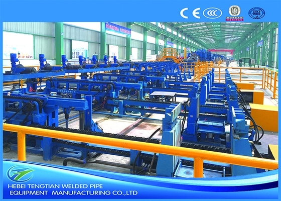 Galvanizli Karbon Çelik Boru Üretim Makinesi 380V 50HZ Otomatik paketleme
