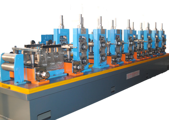 Yüksek Hızda Maksimum Çap 219mm Düz Dikişli Çelik Boru Üretim Hattı