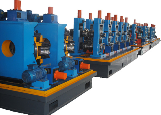 Yüksek Hızda Maksimum Çap 219mm Düz Dikişli Çelik Boru Üretim Hattı