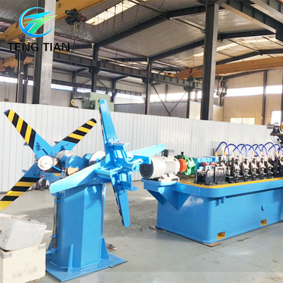 En yüksek hız 120m/min ile özelleştirilebilir çelik boru üretim hattı