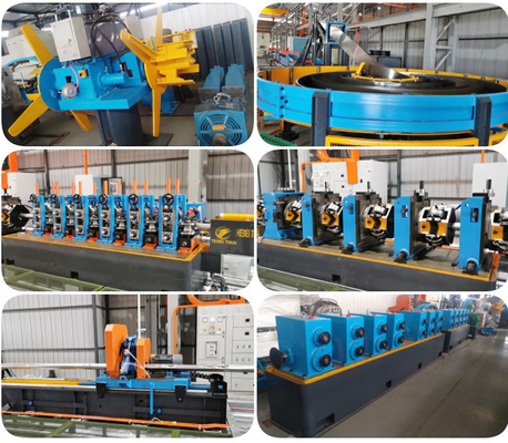 Çelik boru üretim hattı için çelik boru makinesi 380V 20-80m/min