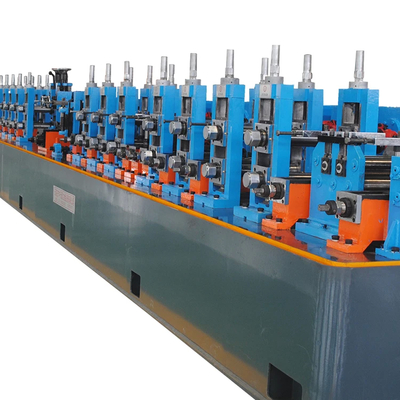 Konsistent karbon çelik boru makinesi PLC kontrol sistemi şekillendirme hızı 20-100m/min