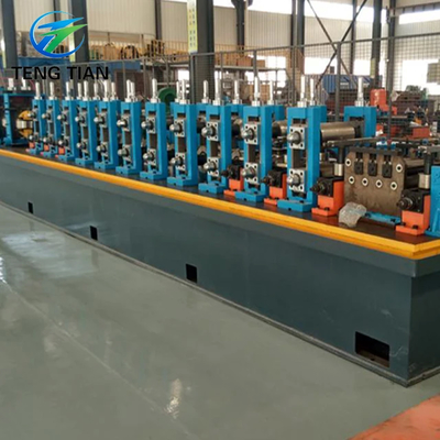 Konsistent karbon çelik boru makinesi PLC kontrol sistemi şekillendirme hızı 20-100m/min