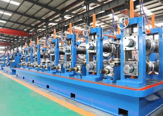 Paslanmaz çelik ERW Yüksek frekanslı kaynaklı boru değirmeni kare şekil için Büyük 130 × 130mm Boyut