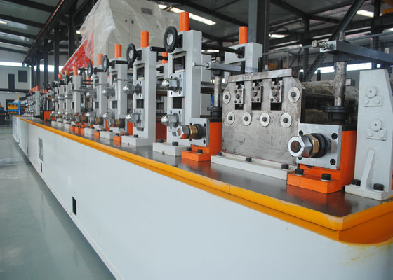 Yüksek Frekanslı Düz ​​Dikiş Kaynaklı Boru için HG76 Karbon Çelik Boru Değirmeni Makinesi