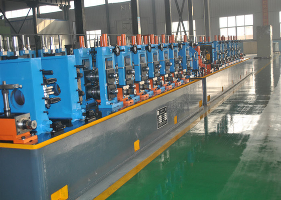 Yuvarlak çelik boru fabrikası profesyonel üretim HF kaynaklı boru üretim hattı