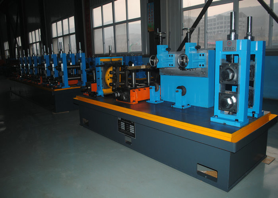 Yüksek Hızlı Galvanizli Erw Yüksek Frekanslı Kaynatılmış Boru Fırçası Boru Yapım Makinesi