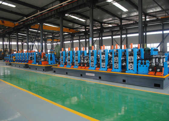 Yüksek hassasiyetli ERW 21 - 63mm Karbon Çelik boru fabrikası