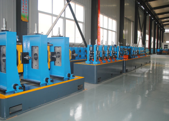Karbon çelik boru değirmen makinesi / PLC Otomatik Kontrol Sistemi ile ERW boru değirmen