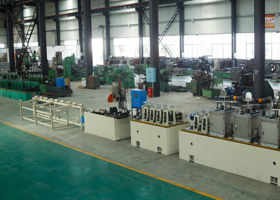 Yüksek verimlilikli galvanizli boru yapım makinesi değirmen Eski ERW kaynak tipi
