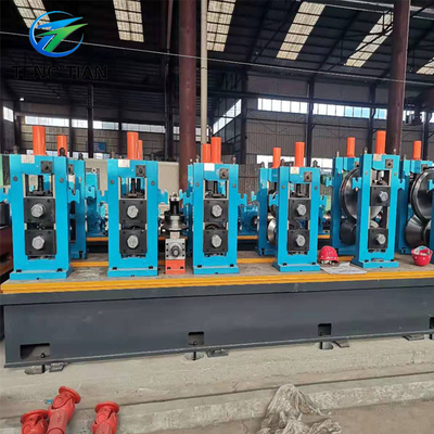 Karbon çelik boru değirmen makinesinin maksimum hızı 80m/min olan yuvarlak ve kare borular için