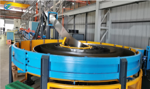 Yüksek frekanslı tüp değirmen makinesi, yuvarlak boru için 114 mm sıcak yuvarlanmış bobin şekillendirme makinesi