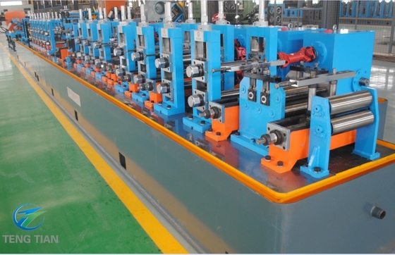 Kaynak Karbon Çelik Kaynaklı Boru Yapım Sistemi PLC Kontrol Sistemi 32mm-102mm