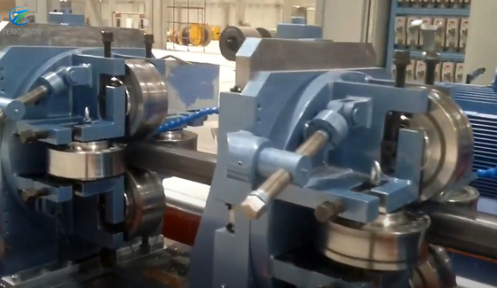 Otomatik Tüp Fırçası Tüp Formasyon Makinesi Yuvarlak Tüp için Tüp Rulo Formasyon Makinesi