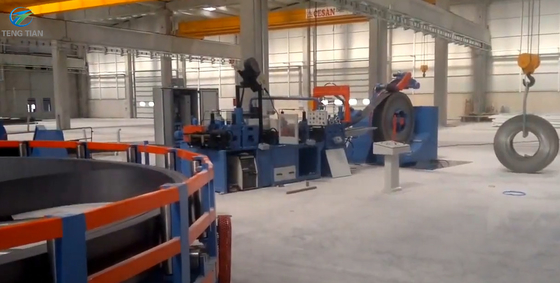 Otomatik Tüp Fırçası Tüp Formasyon Makinesi Yuvarlak Tüp için Tüp Rulo Formasyon Makinesi