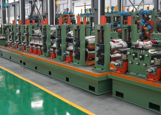 Tam otomatik çelik boru üretim makineleri ERW boru fabrikası hattı