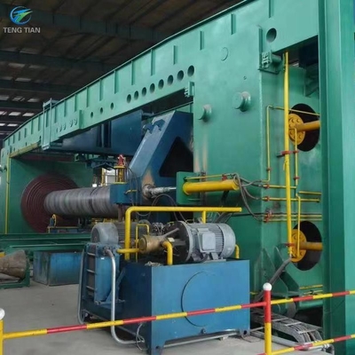 Spiral kaynak makinesi boru değirmeni Q235B Ön sarkaç X ışını Petrol boru hattı için