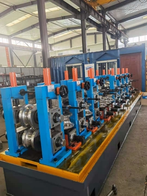 Tamamen Otomatik Hidrolik Kesme Metal Boru Yapma Makinesi 50M/Min Hız