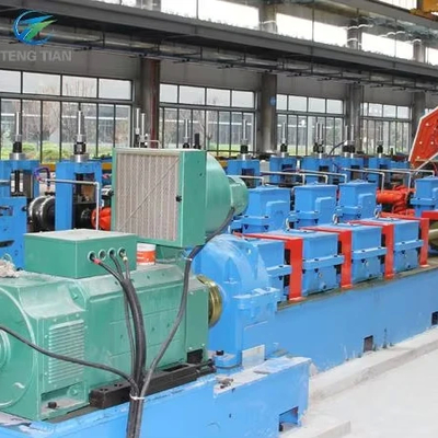 70m/min Hız 165mm Diameter PLC Kontrol Karbon Çelik Boru Yapım Makinesi