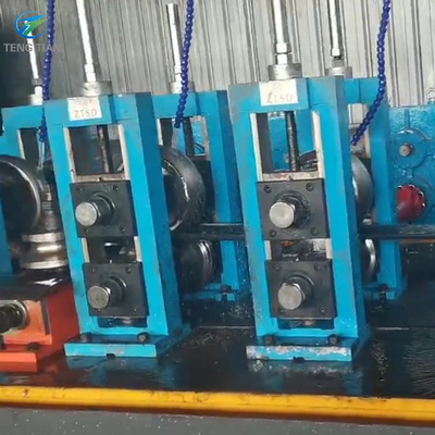 0.1-25mm Çelik Bobin Kesme Yaprak Çelik Tüp Üretim Makinesi CE / ISO9001