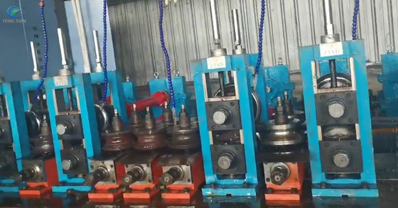 0.1-25mm Çelik Bobin Kesme Yaprak Çelik Tüp Üretim Makinesi CE / ISO9001