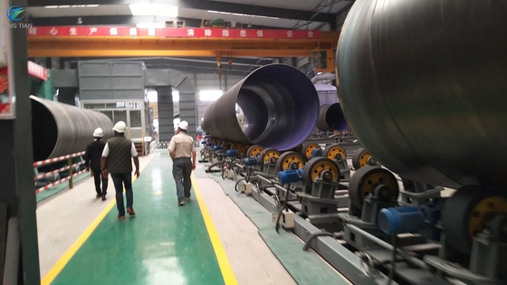 380V Güçlü 1500mm Büyük Spiral boru için boru üretim makinesi