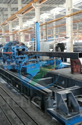 Erw Otomatik Servo Düzenleme Çelik Boru Yapım Makinesi 4-12mm Duvar Kalınlığı
