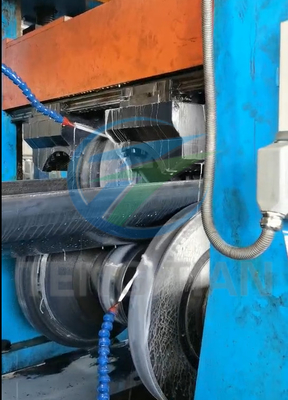 Erw Otomatik Servo Düzenleme Çelik Boru Yapım Makinesi 4-12mm Duvar Kalınlığı