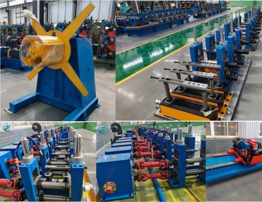Boru Boyutu 76mm Boru Değirmeni Makinesi Hızlı Değişim Ebatlama Değirmeni Makinesi