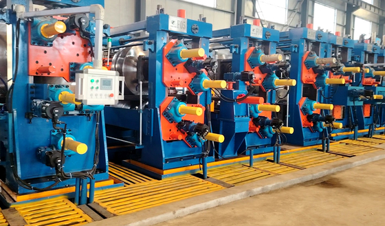 Kare Boru 400MM Otomatik Ayarlı Boru Değirmeni Makinesi İşçileri Tasarrufu