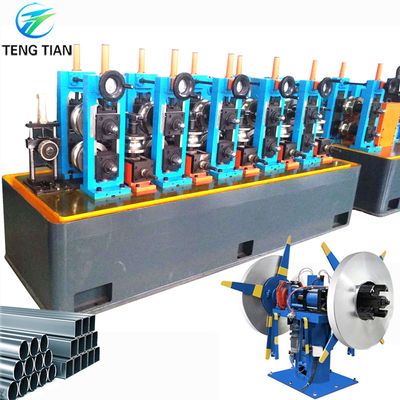 Kalınlığı 1.0-3.0mm Karbon Çelik boru değirmen makinesinin yuvarlak kare boru için