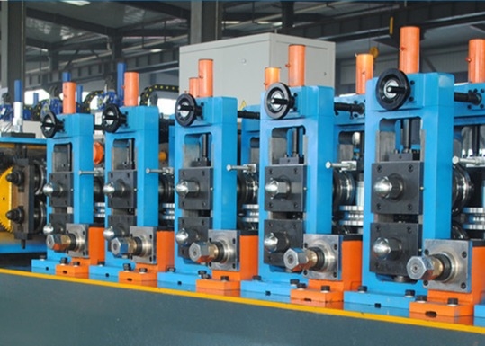 Soğuk Testere HRC Çelik Boru Yapma Makinesi 80m / Min Üretim Hattı