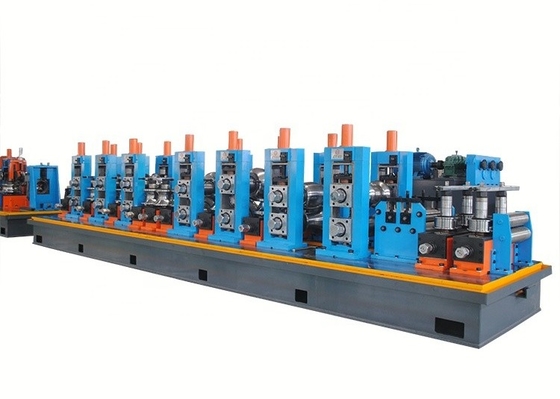 Yüksek frekanslı 90m/Min 200kw kaynaklı çelik boru üretim hattı