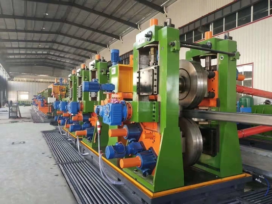 Kolay Düzenlenebilir Boyut Max 219mm 50M/Min Çelik Boru Üretim Hattı