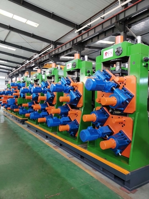 Kolay Düzenlenebilir Boyut Max 219mm 50M/Min Çelik Boru Üretim Hattı