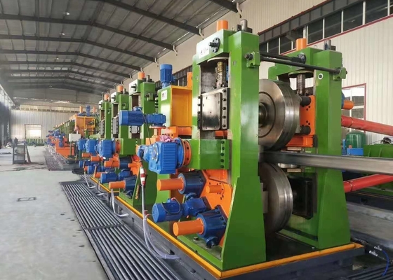 Kolay Düzenlenebilir Boyut Max 219mm 50M/Min Çelik Boru Üretim Hattı