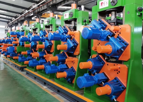 Kolay Düzenlenebilir Boyut Max 219mm 50M/Min Çelik Boru Üretim Hattı