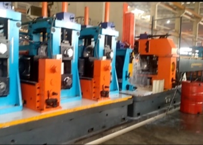 Karbon Soğuk Haddelenmiş Kaynaklı 219mm Çelik Boru Üretim Hattı