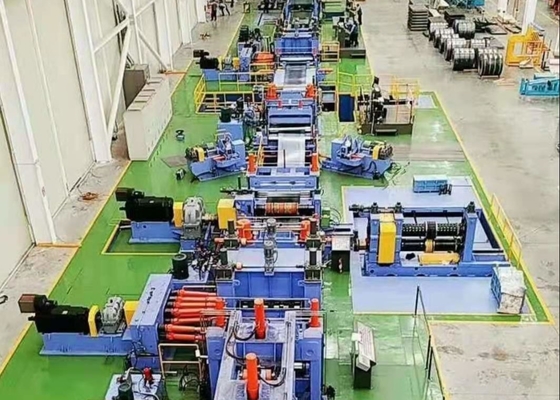 Karbon Çelik Rulo için Otomatik 280kw 315kw Dc Motorlar Çelik Dilme Makinesi